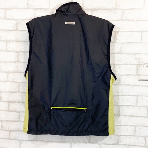 Vintage 90s Nike Black Track Gilet Sz M - Picture 9 of 13